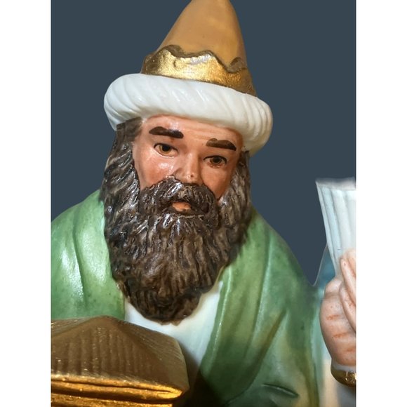 Homco "Three Wise Men" Porcelain Nativity Figurine #1473 - Picture 4 of 12